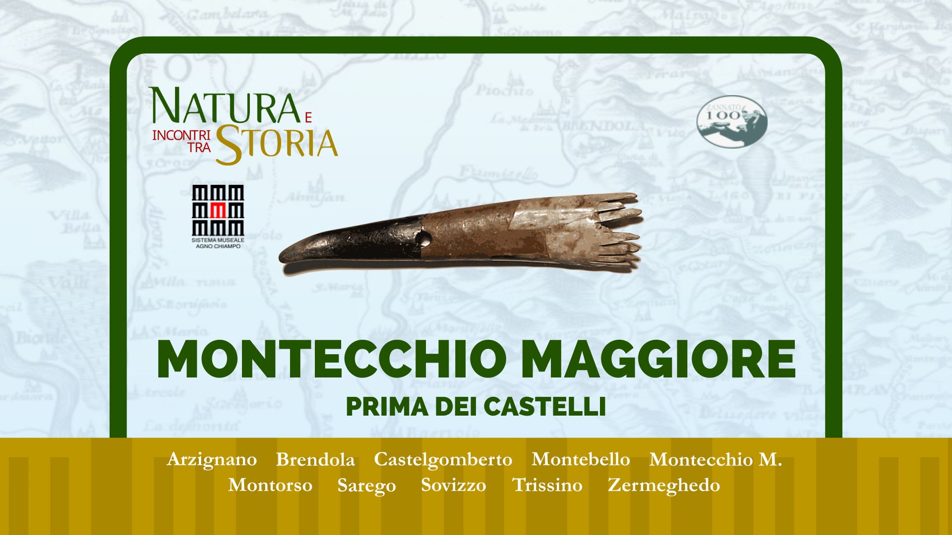 Incontri tra Storia e Natura - Prima dei Castelli, Montecchio Maggiore (VI)