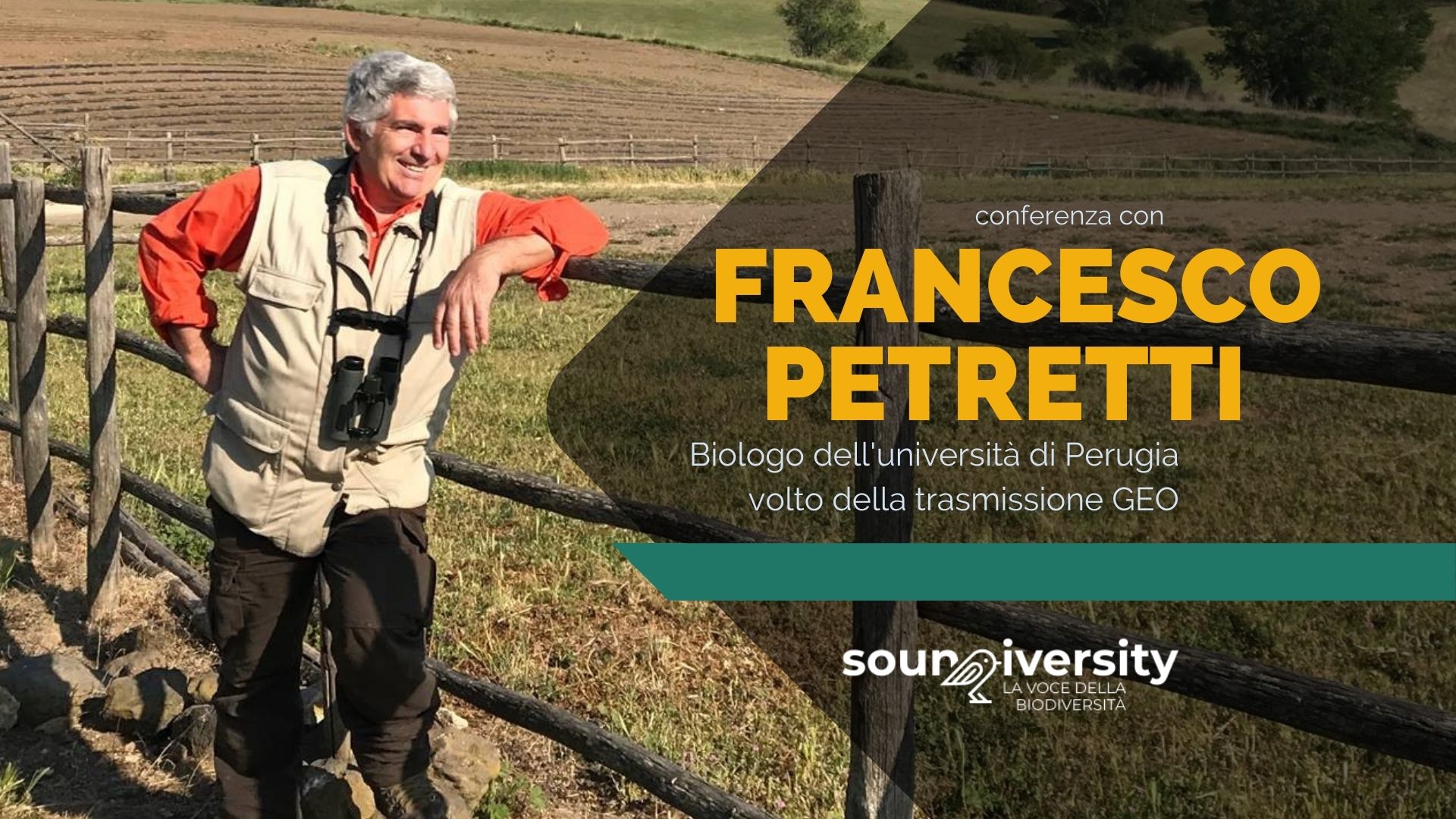 Soundiversity: Primavera silenziosa - Incontro con Francesco Petretti a Schio (VI)