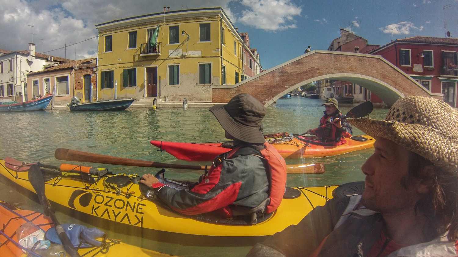 Laguna di Venezia e isola di Murano in kayak