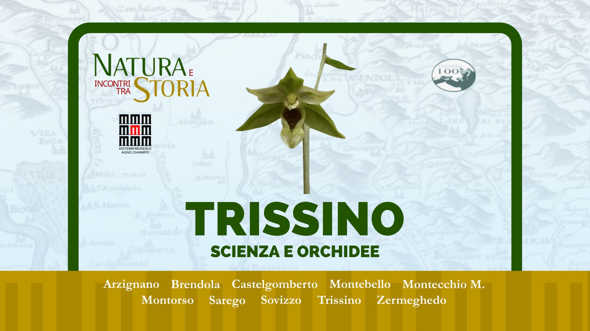 Incontri tra Storia e Natura - Scienza e orchidee, Trissino (VI)